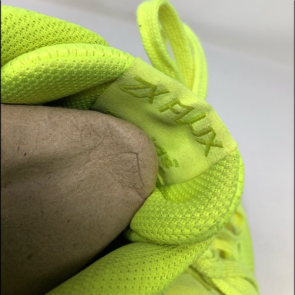 Neon Green Adidas Flux - Picture 7 of 8